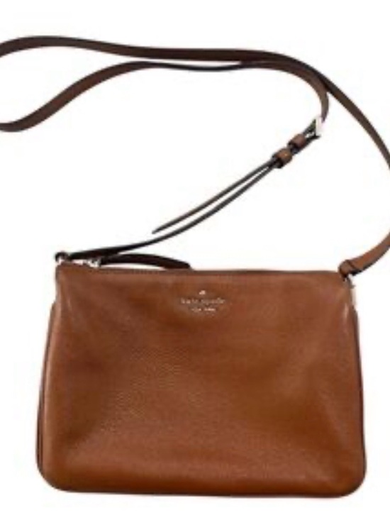 kate spade Handbags - kate spade tan leather crossbody bag